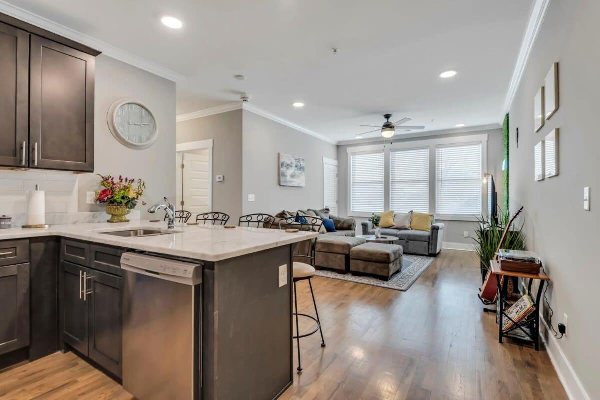 Modern Nations Condo - Walkable - 5 Mi Downtown Nashville Exterior photo